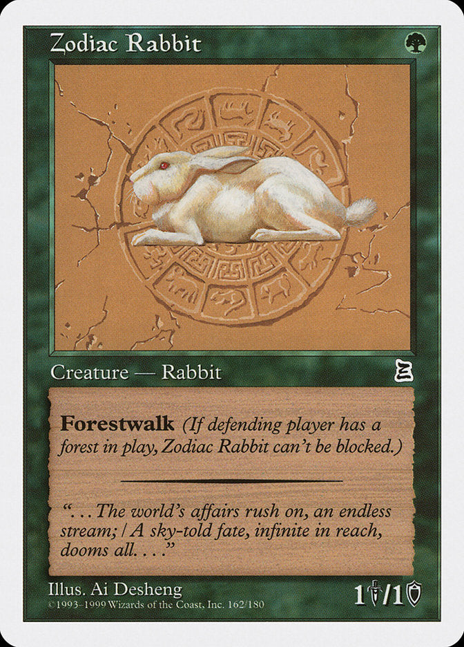 Zodiac Rabbit [Portal Three Kingdoms] | KingTCG.ca