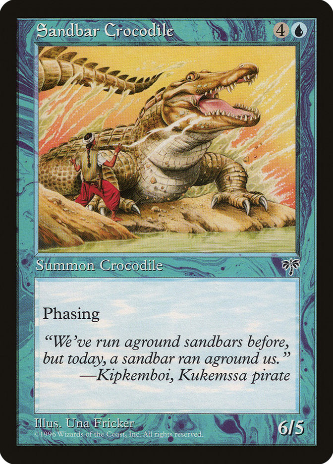 Sandbar Crocodile [Mirage] | KingTCG.ca