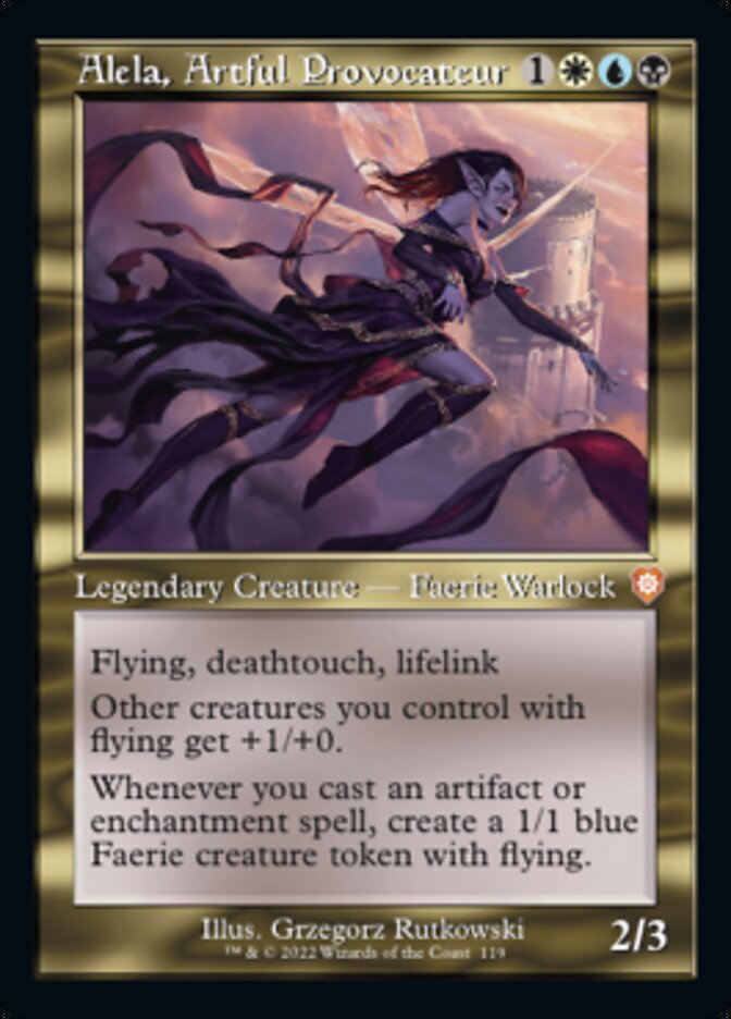 Alela, Artful Provocateur (Retro) [The Brothers' War Commander] | KingTCG.ca