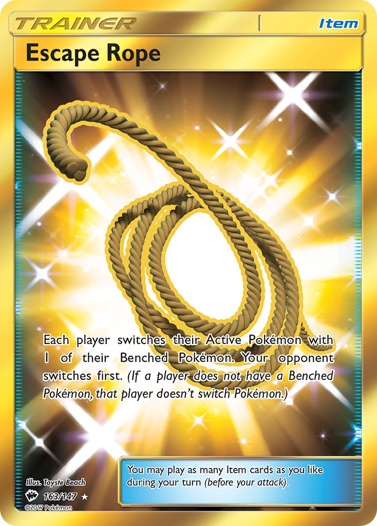 Escape Rope (163/147) [Sun & Moon: Burning Shadows] | KingTCG.ca