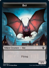 Blood // Bat Double-sided Token [Innistrad: Crimson Vow Commander Tokens] | KingTCG.ca