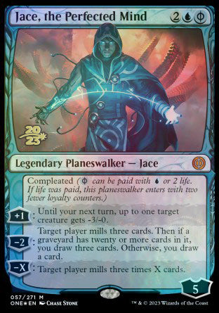 Jace, the Perfected Mind [Phyrexia: All Will Be One Prerelease Promos] | KingTCG.ca